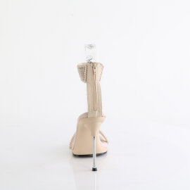 Fabulicious CHIC-40 Sandalias ecoPiel pedrería beige EU-36 / US-6