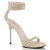 Fabulicious CHIC-40 Sandalias ecoPiel pedrería beige EU-36 / US-6