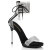 Fabulicious CHIC-47 Sandalias Tono Claro Negro EU-35 / US-5