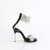 Fabulicious CHIC-47 Sandalias Tono Claro Negro EU-38 / US-8