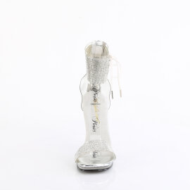 Fabulicious CHIC-47 Sandalias Plata transparente EU-35 / US-5