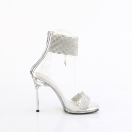 Fabulicious CHIC-47 Sandalias Plata transparente EU-37 / US-7