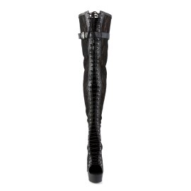 Pleaser Bota Alta DELIGHT-3025ML Cuero...