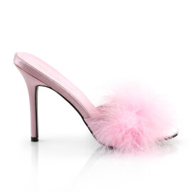Fabulicious CLASSIQUE-01F Zuecos Piel Sintética Rosa EU-43 / US-13