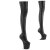 Pleaser CRAZE-3000 Botas por encima de la rodilla con Plataforma Piel Sintética Negro EU-37 / US-7
