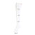 Pleaser CRAZE-3028 Botas por encima de la rodilla con Plataforma Charol Blanco EU-37 / US-7