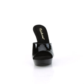 Fabulicious COCKTAIL-501 Zuecos con Plataforma  Negro EU-43 / US-13