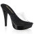 Fabulicious COCKTAIL-501 Zuecos con Plataforma Negro Tono Claro EU-35 / US-5