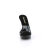 Fabulicious COCKTAIL-501 Zuecos con Plataforma Negro Tono Claro EU-35 / US-5