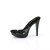 Fabulicious COCKTAIL-501 Zuecos con Plataforma Negro Tono Claro EU-35 / US-5