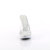 Fabulicious COCKTAIL-501 Zuecos con Plataforma  Transparente EU-40 / US-10