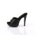 Fabulicious COCKTAIL-501L Zuecos Plataforma cuero Negro EU-38 / US-8