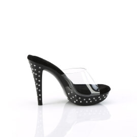 Fabulicious COCKTAIL-501SDT Zuecos con Plataforma Negro Tono Claro EU-39 / US-9