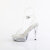 Fabulicious COCKTAIL-506 Sandalias de Plataforma Tono Claro EU-35 / US-5