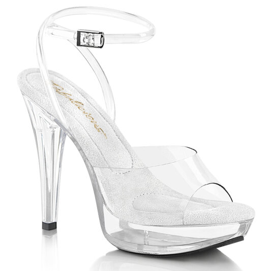 Fabulicious COCKTAIL-506 Sandalias de Plataforma Transparente EU-40 / US-10