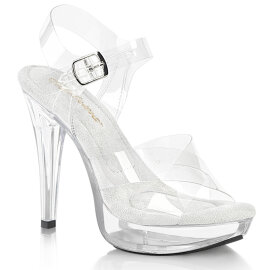 Fabulicious COCKTAIL-507 Sandalias de Plataforma Tono Claro EU-38 / US-8