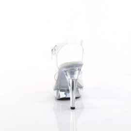 Fabulicious COCKTAIL-508 Sandalias de Plataforma Tono Claro EU-44 / US-14