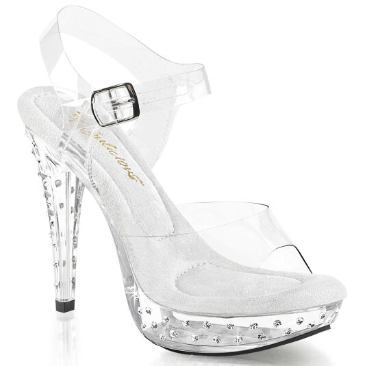 Fabulicious COCKTAIL-508SDT Sandalias con Plataforma Tono Claro EU-36 / US-6