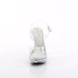 Fabulicious COCKTAIL-508SDT Sandalias con Plataforma Tono Claro EU-36 / US-6