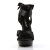 Fabulicious COCKTAIL-568 Sandalias de Plataforma Negro EU-41 / US-11