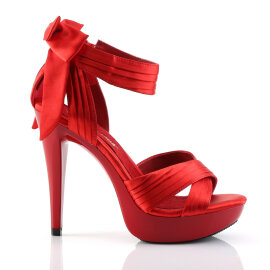 Fabulicious COCKTAIL-568 Sandalias de Plataforma Rojo EU-40 / US-10