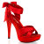 Fabulicious COCKTAIL-568 Sandalias de Plataforma Rojo EU-40 / US-10