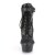 Pleaser Botín DELIGHT-600-05 Negro Cuero Sintético EU-35 / US-5
