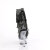 Pleaser DELIGHT-1017RSF Botines Plataforma Tono Claro pedrería Negro EU-37 / US-7