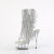 Pleaser DELIGHT-1017RSF Botines Plataforma Tono Claro pedrería plata EU-35 / US-5