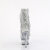 Pleaser DELIGHT-1017RSF Botines Plataforma Tono Claro pedrería plata EU-36 / US-6