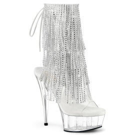 Pleaser DELIGHT-1017RSF Botines Plataforma Tono Claro...