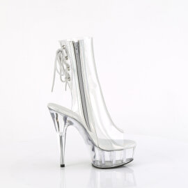 Pleaser DELIGHT-1018C Botines con Plataforma Tono Claro EU-36 / US-6