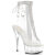 Pleaser DELIGHT-1018C-2RS Botines Plataforma Tono Claro pedrería Transparente EU-37 / US-7
