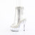 Pleaser DELIGHT-1018C-2RS Botines Plataforma Tono Claro pedrería Transparente EU-37 / US-7