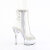 Pleaser DELIGHT-1018C-2RS Botines Plataforma Tono Claro pedrería Transparente EU-37 / US-7