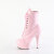Pleaser DELIGHT-1020 Botines con Plataforma Charol rosa EU-35 / US-5