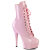 Pleaser DELIGHT-1020 Botines con Plataforma Charol rosa EU-39 / US-9