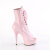 Pleaser DELIGHT-1021 Botines con Plataforma Charol rosa EU-36 / US-6