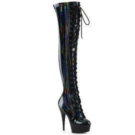 Pleaser DELIGHT-3029 Botas por encima de la rodilla con...