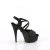 Pleaser DELIGHT-624-1 Sandalias de Plataforma Piel Sintética Negro EU-36 / US-6