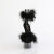 Pleaser DELIGHT-624F Sandalias de Plataforma Negro Tono Claro EU-38 / US-8