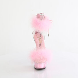 Pleaser DELIGHT-624F Sandalias de Plataforma Rosa Tono Claro EU-35 / US-5