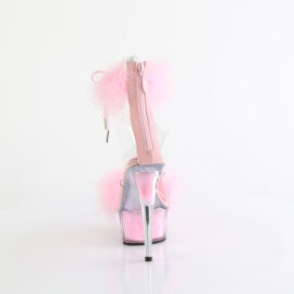 Pleaser DELIGHT-624F Sandalias de Plataforma Rosa Tono Claro EU-35 / US-5