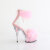 Pleaser DELIGHT-624F Sandalias de Plataforma Rosa Tono Claro EU-40 / US-10