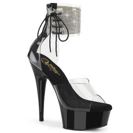 Pleaser DELIGHT-624RS Sandalias Plataforma Tono Claro...