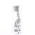 Pleaser DELIGHT-624RS Sandalias Plataforma Pedrería Transparente Plata EU-37 / US-7
