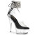 Pleaser DELIGHT-624RS Sandalias Plataforma Tono Claro pedrería Negro EU-42 / US-12