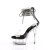 Pleaser DELIGHT-624RS Sandalias Plataforma Tono Claro pedrería Negro EU-42 / US-12