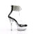 Pleaser DELIGHT-624RS Sandalias Plataforma Tono Claro pedrería Negro EU-42 / US-12