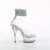 Pleaser DELIGHT-624RS-02 Sandalias Plataforma Tono Claro pedrería Transparente EU-37/US-7